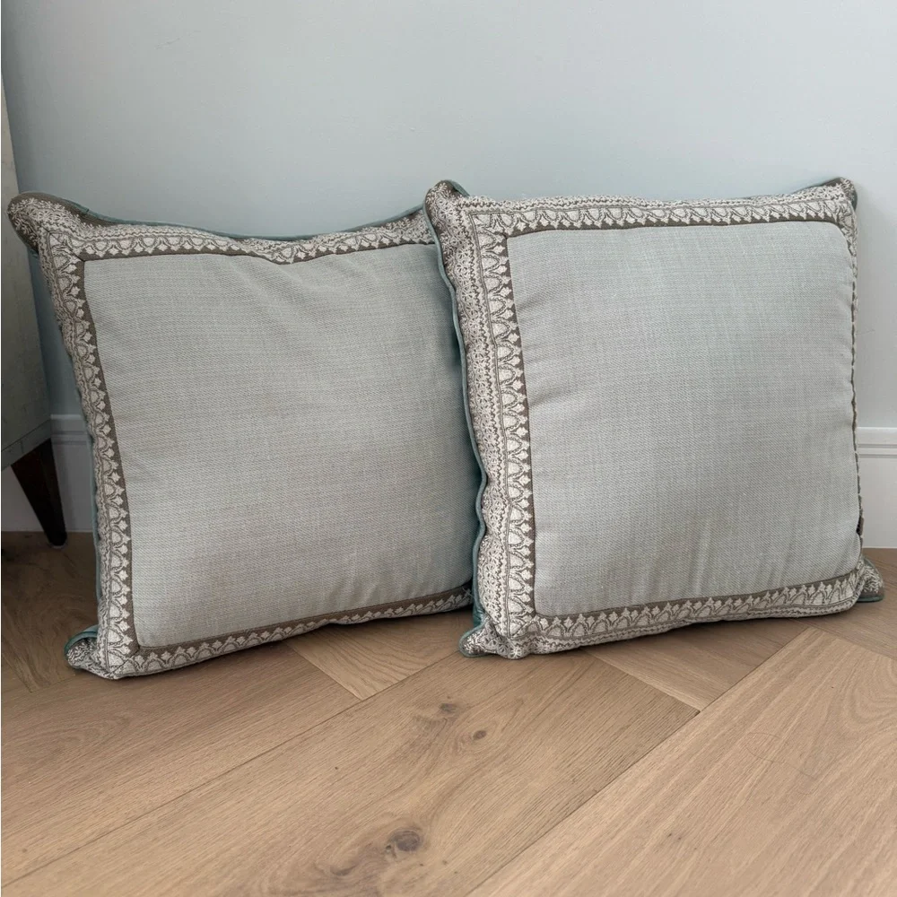 J QUEEN NEW YORK ‘Collette’ Set of Two Euro Shams